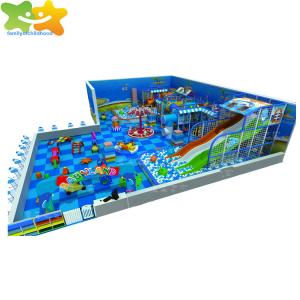 China Ocean Theme Kids Indoor Playground Equipment For Scenic Spot / Pre - School supplier