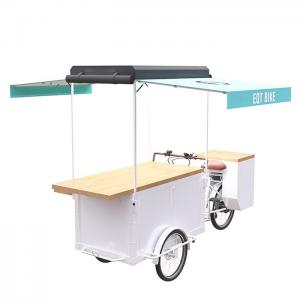 China Commercial Bike With Food Cart , Multipurpose Carts Mobile Food Equipment supplier