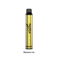 China Yuoto Disposable Flavoured Electronic Cigarette Luscious 3000 Puffs Banana ice 1350mAh 8ml on sale