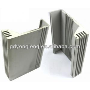 China OEM Aluminium Extrusion Profile For Electrical Heat Sink Aluminium Louver Profile supplier