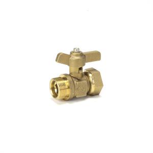 Manual 1/2inch Brass Gas Valve Fittings For Normal Temperature