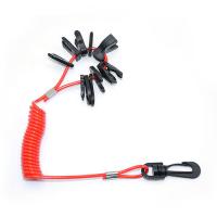 China Red Boat Outboard Engine Motor Kill Stop Switch Safety Tether Lanyard on sale