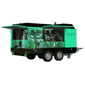 China Compressor de ar portátil do parafuso da série 1.4Mpa 24V de Kapa supplier