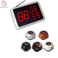 China Hot Sell Small Electronic Buzzer Bell Wireless Service Waiter Calling Remote Call Bell System on sale