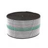 Strong 3 Inch Sofa Elastic Webbing 70mm Width Grey Color With Green Lines