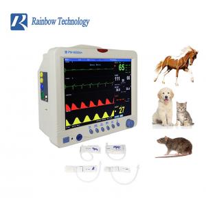 Wall Mounted Multi Parameter Veterinary Monitor 12.1 Inch For Animal Hospital