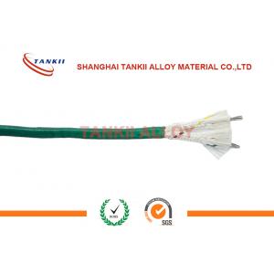 200C PTFE Insulated KX Thermocouple Cable IEC Color Code For Thermocouple Sensors