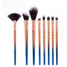 China Full Basic Foundation Makeup Brush / 8PCS Synthetic Makeup Brush Set With Bag wholesale