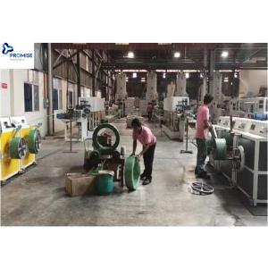 Roll Package Band PET Strap Extrusion Line Green Recycled Bottle Flakes