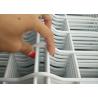 White Vinyl Coated Welded Wire Fencing / Galvanised Welded Wire Mesh Panels