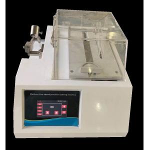 Low Speed Metallographic Specimen Preparation High Precision Sample Cutting