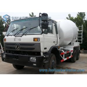 China Dongfeng 153 White 10 Wheeler 8 M3 Beton Mixer Truck With 280 Hp Cummins Engine supplier