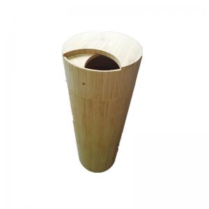 117*340mm Wooden Bamboo Pet Memorial Urns For Pets Ashes