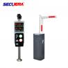 Car Parking System Solutions Turnstile Barrier Gate With Car Camera / Parking