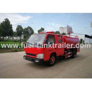 JMC Water Tank Fire Fighting Vehicle , 4x2 Red Color Fire Fighting Truck