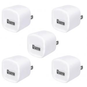 5x 1A USB Wall Charger USB AC Power Adapter US Outlet FOR iPhone 4 5 6 Samsung