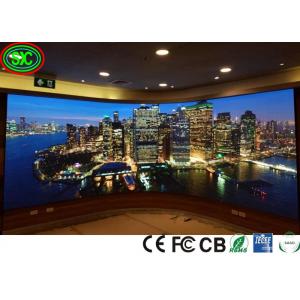 China P3.91 Indoor Curve Stage LED Screens Seamless Connection In Video LED Display Ready to Ship supplier