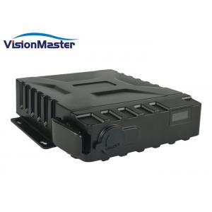 China Aviation Connector Vehicle Mobile DVR Waterproof IP67 4 Ch Playback GPS 3G Wifi supplier