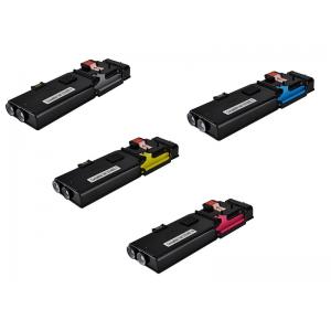 Dell C3760dn C3765dnf Compatible Laser Toner Cartridge , Yellow / Blue Dell 3760