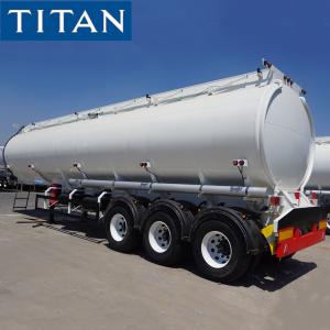 China Tri Axle Fuel Tanker Trucks for Sale | 45CBM Gas Tanker Semi Tanker Trailer Price Manufacturer supplier