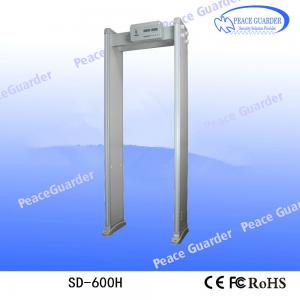 China SD-600H Multi-zones Chinese security Body Temperature Scanner door frame metal detector price for sale supplier