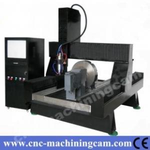 China dimeter 400mm rotary ,cnc granite engraving machine ZK-9015(900*1500*700mm) supplier