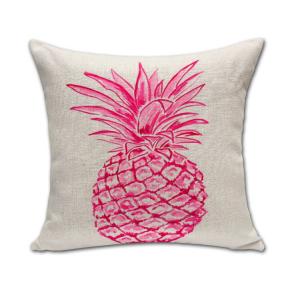 Throw Pillow Covers Pineapple Decorative Pillowcases Pillow Cushion Covers for Sofa Couch 18" x 18"