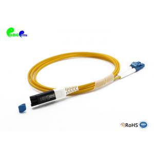 China Single Model 3M VF45 - LC Fiber Optic Patch Cord SM 9 / 125 Duplex 2.0mm LSZH Fiber Patch Cable Jumper supplier