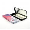 Eco Friendly Custom Recycled Small Metal Box Hinged Lid For Eyelash Brush