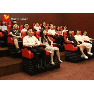 China 4D Cinema Roller Coaster For Amusement Themes Parks With Movement Seats supplier