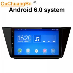 Ouchuangbo car radio stereo multi android 6.0 for VW Tiguan 2017 with SWC gps navi 1080P Video 4 Cores
