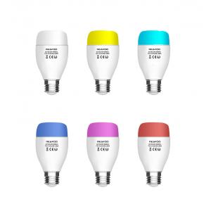 China E27 7W Music Activated Wifi Dimmable RGB Light Bulbs With Time Scheduling supplier