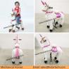China Juguetes mecánicos del caballo en la alameda, caballo en las ruedas, paseo del juguete en el potro del juguete del caballo para los niños wholesale