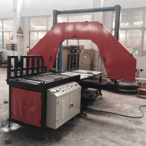 China 380v Band Saw Pipe Cutting Machine For Hdpe Polyethylene Plastic supplier
