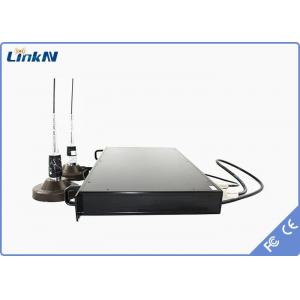 China COFDM Video Receiver FHD 1U Vehicle-Mounted Dual Antennas High Safety AES256 Low Latency supplier