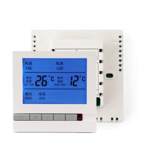 Digital LCD Display Fan Coil Unit Thermostat Environment - Friendly