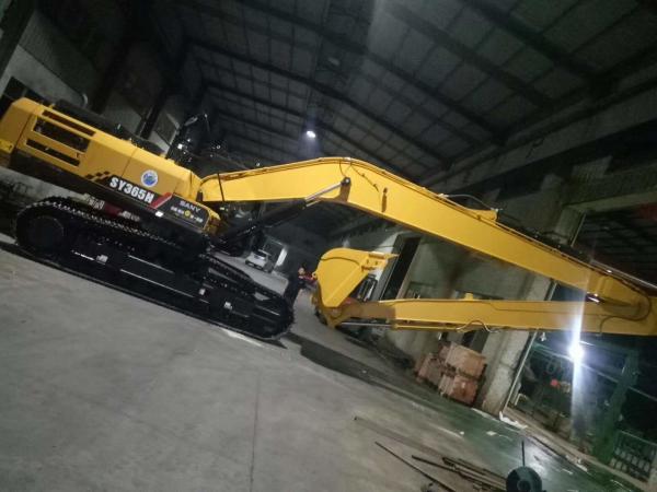 Sany 365 Long Reach Excavator Booms And Stick 30m Digging Long Distance