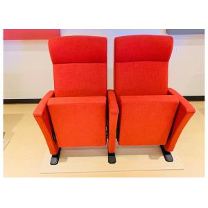 Fabric School Hall Church Auditorium Chair With Upholstery Seat Pan
