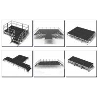 China Outdoor Plywood Waterproof Aluminum Stage Platform 1000mm Length on sale