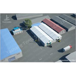 China 15x35M Transitional Large Canopy Tent Fabric Covered Storage Buildings supplier