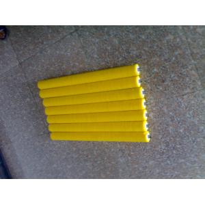 Fruit Vegetable Cleaning Roller Brush Nylon Yellow Black