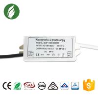 China RoHS Ultralight Flood Light LED Driver , 1500mA LED Constant Current Power Supply on sale