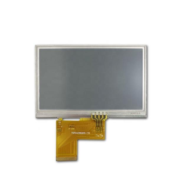 La exhibición del RGB 24bit 4,3 Tft Lcd, 480x272 Tft y los IPS exhiben 650 Cd/M2