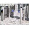 China RFID Card Collector Access Control Turnstiles 304 Stainless Steel Dropbox Cabin Type wholesale