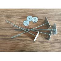 China 50x50mm Base Plate Odm Self Sticking Insulation Hangers Thermal For Exterior Wall on sale