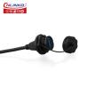 China Socket Connector Cnlinko USB Waterproof Circular Male Female USB Plug Panel Mount USB3.0 Ip68 Automotive Type C Female Connector wholesale