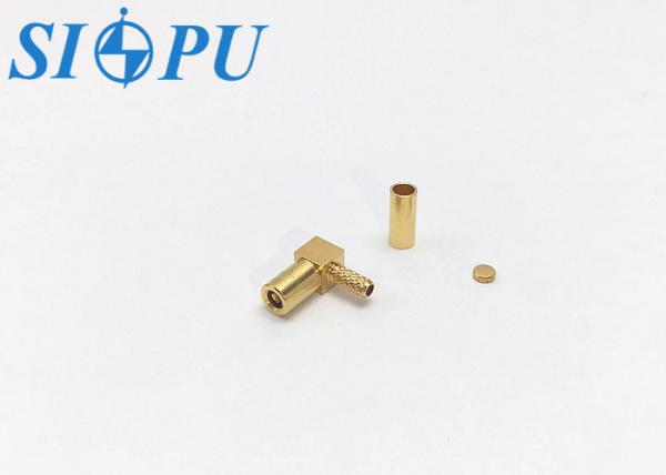 SSMB 女性 RF コアシアルコネクタ RG316/Uケーブルと互換性のある直角