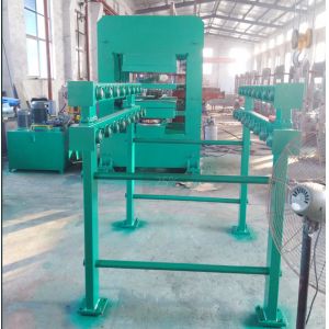 China 熱交換器ゴムシールストリップフラット加硫機 - 二重作業層 - 手動金型出し入れホットプレス wholesale