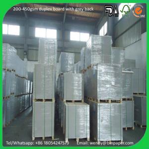 China 230-500гсм доска с задней частью серого цвета для паковать и печати supplier