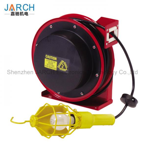Auto - Rewind Extension Cable Reel Spring Drive For Electric Flat Car / Crane /